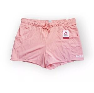 Reebok Women's Ultimate Soft French Terry Shorts with Pockets Size XXL
